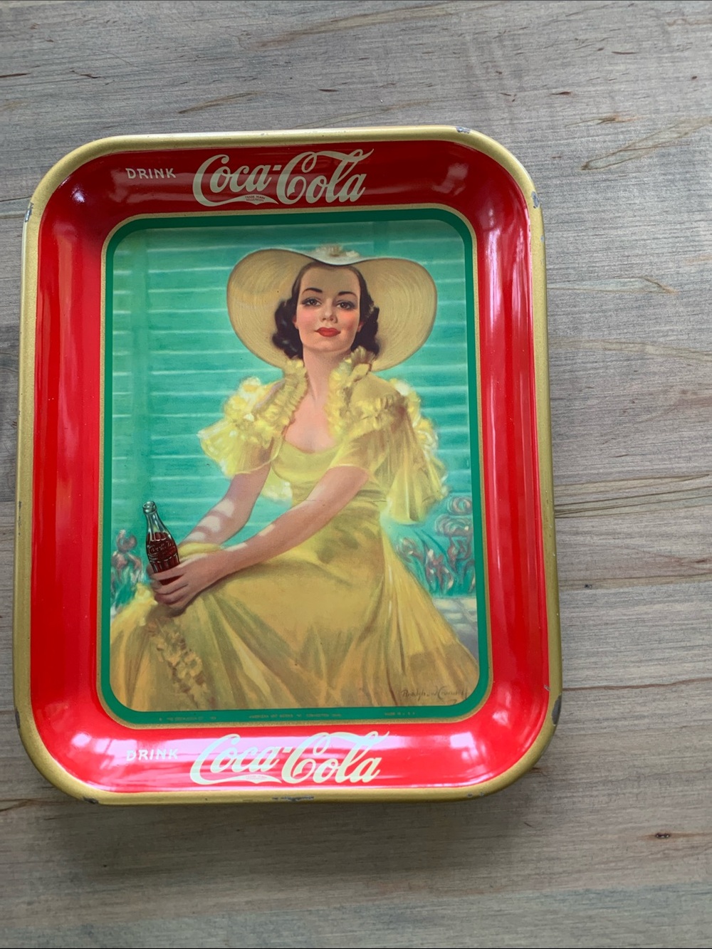 1938 Coca Cola Tray 🎉🎉Host Pick